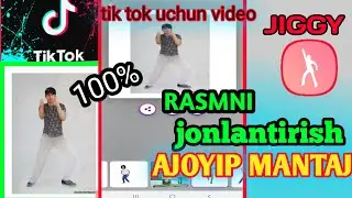 Rasmni jonlantirish ajoyip programa  kirib kóring ajoyip video