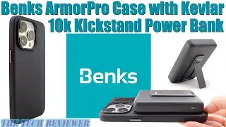 Protect your iPhone 14 Pro with Benks ArmorPro Case with Kevlar & Power Up with MagClap On-Go 10k!