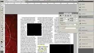 InDesign CS5, magazine layout, part4, page2