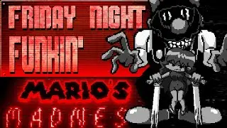 FNF Mario Madness Mod!! | Friday Night Funkin' [ONE-HANDED]
