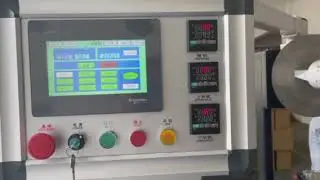 Automatic Plastic Tray Cup Lid Cover Making Machine Disposable Dining Plate Thermoforming Machine