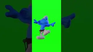 Smurfs Dancing Green Screen #greenscreen #fortnite #dance