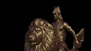 Урал Батыр. 3D модель. Ансар Галин. Курай: Ишморат Ильбаков.