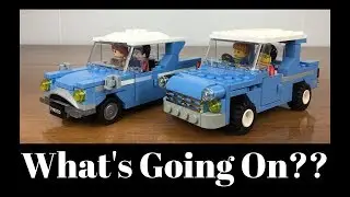 Placing Lego Harry Potter Set 75953 into my city!