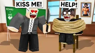 My SUS TEACHER had a CRUSH on Me.. (Brookhaven RP)