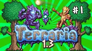 Terraria 1.3 Multiplayer Let's Play - Episode 1 w/ ChimneySwift11 & Paulsoaresjr
