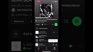 FOLLOW MY BEAR BEAR PHONK🐻🐻 PLAYLIST ON SPOTIFY😎😎 LINK IN BIO 