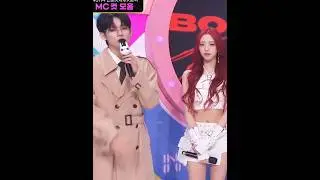Not! but Hes shy? 😳😭 #yeonjun #yuna #txt #itzy #txtzy #moment #inkigayo #sbsgayo #kpop #fypシ