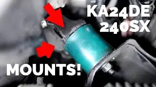 240sx KA24 SR20 Engine Motor Transmission Mounts BEST Driftfreaq PYQ