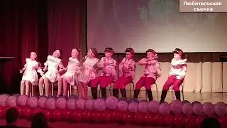 Ансамбль ложкарей любительская сьемка