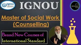 IGNOU | Admission January 2023 | Master of Social Work (Counselling)| MSWC  |  HELP DESK 7012461727