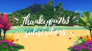 Thank you to all my subscribers