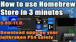 How to safely use the Homebrew Store on a Jailbroken PS4 | 5.05 - 11.0