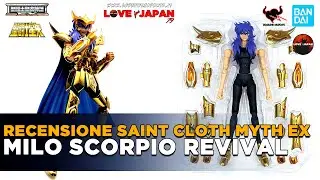 Milo Scorpio Revival ▶ Recensione Saint Cloth Myth EX Bandai
