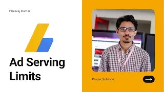 Fix Ad Serving Limit placed on Google Adsense account in 2021