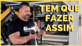 BOLAS JUNTAS OU SEPARADAS? QUAL É O CORRETO NO BÍCEPS CORDA?