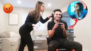 Gaming With Girls Online To See How My Girlfriend Reacts! *HILARIOUS*