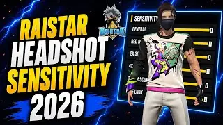 raistar headshot sensitivity 2026 🫣