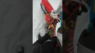 Не стоит кататься одному по новым тропам… #эндуро