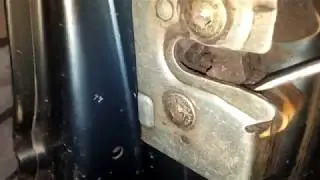 How to open a locked Audi door lock.