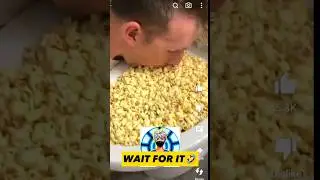 ewe popcorn 🍿 in toilet 🚽 🫠 wait for it 🤣 