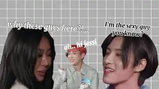iconic things that happened at jessi showterview with ateez