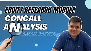 Detailed Concall Analysis of Asian Paints.