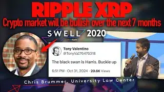 Ripple XRP: Is Kamala The Black Swan? Possible SEC Pick Was At Swell ’20 & Market 7 Month Bullish