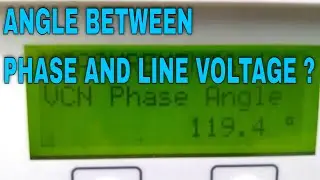 relation between phase and line voltage angle|Line voltage leads phase voltage by 30 degree micom