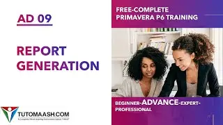AD09-Report generation in Primavera P6