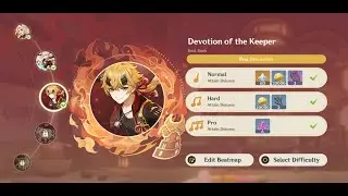 Genshin Impact | Devotion of the Keeper (Pro Difficulty - Full Combo)