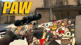 AWP PAW CSGO Skins for CS 1.6