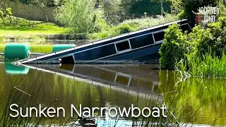 6. I find a sunken Narrowboat & Sunny Hot Days on River Avon