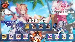 [Honkai Impact 3 SEA] EX Abyss RL (416D) - Hellmaru (Ice) [800 pts] AE(S3) RC(SSS) HB(SSS) Fuxi 3*