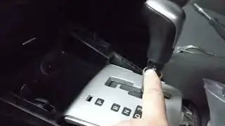 Kia Ceed как снять ручку акпп