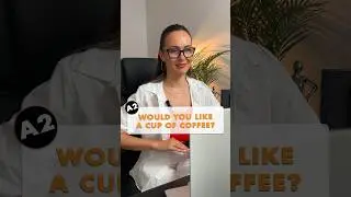 Как предложить кофе на Английском НА РАЗНЫХ УРОВНЯХ #английскийдляначинающих #english