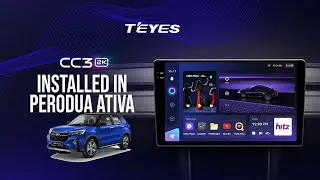 Transform Your Perodua Ativa: Teyes CC3 2K Upgrade!
