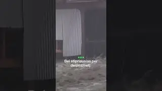 Japonijai smogė smarkiausias dešimtmečio taifūnas Shanshan