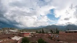 Time Lapse Video In Caraz Peru