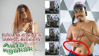 lathi cover - weird genius | BIKIN NGAKAK drum bikinan sendiri #lathi #lathidrumcover