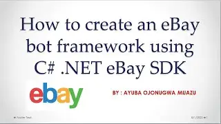 Building an eBay Bot Framework with C# .NET: Web Automation and API Integration Techniques