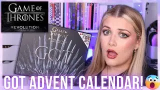 REVOLUTION X GAME OF THRONES 12 DAYS ADVENT CALENDAR REVEAL & UNBOXING! | Luce Stephenson