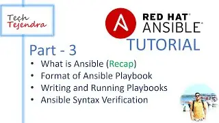 Ansible Playbook, Syntax Verification, Ansible setup (RedHat Ansible Tutorial - part 3) RedHat EX447
