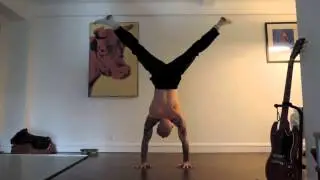 Crow to Handstand to One Arm Elbow Lever