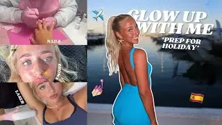 PREP & GLOW UP WITH ME FOR MY HOLIDAY! *beauty treatments, laser & more!*