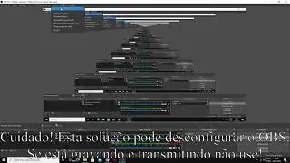 Como resolver problema de tela travando na gravação e transmissão do OBS Studio solução 3