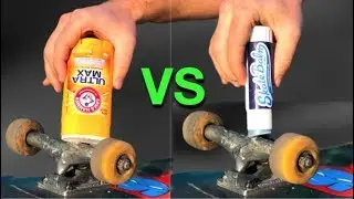 SKATE WAX vs DEODORANT