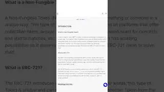 ERC-721: Solidity Explained in 60 Seconds!  