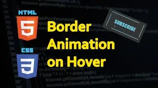 Animated Border Gradient using html and css | Full Tutorial