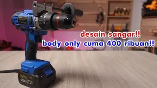 tes performa bor cordless murah  MOLLAR MLR-CID20500-U CORDLESS IMPACT DRILL